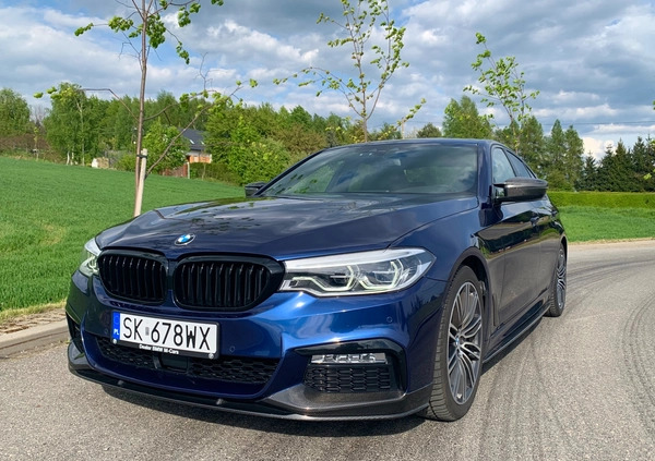 BMW Seria 5 cena 243000 przebieg: 69913, rok produkcji 2019 z Kraków małe 106